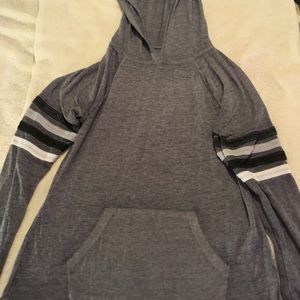 Grey hoodie